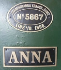 TMW ANNA Schild