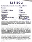 ETMR D 52-8190s