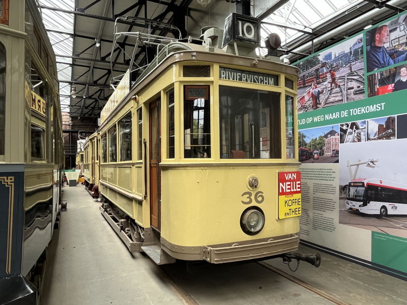 36
Werkspoor/BND, *1905/1930 • Tramcar, 4 wheels • Serie 21 - 101
ex HTM
Haags Openbaar Vervoer Museum HOVM_36_2x_Mus.JPG